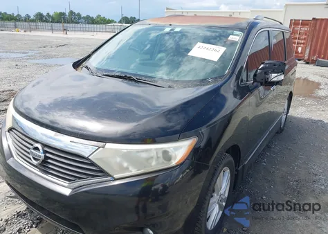 2011 Nissan Quest Sl from USA, damaged, VIN JN8AE2KP5B9003507